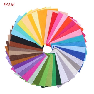 PALM 40 pzs hojas de tela de fieltro suave no tejidas de Color mezclado 10x15cm DIY Craft Patchwork