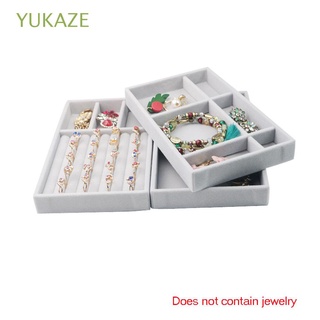 yukaze multifunción caja de joyería collar pendientes anillos caja organizador caja de almacenamiento diy moda embalaje caja de regalo caja de terciopelo bandeja caso joyería exhibición