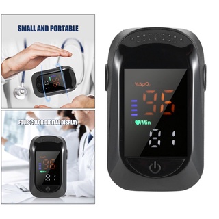 monitor de oxígeno en sangre dedo pulso monitor de frecuencia cardíaca pantalla led