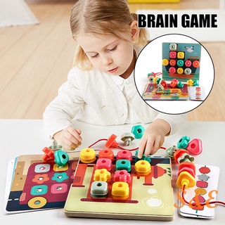 juguetes de los niños bloques de construcción juguetes manos cerebro entrenamiento cadena cuentas rompecabezas tablero de matemáticas juego de bebé juguetes educativos temprano