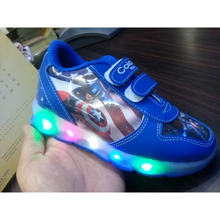 Avenger LED luces zapatos de niños/Cool AVENGER niños zapatos/último