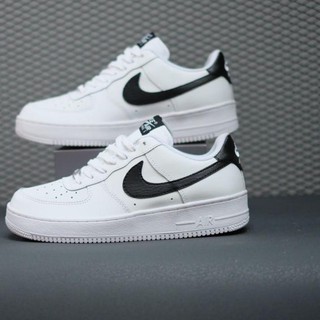 ! Nike AIR FORCE 1 blanco negro zapatillas zapatos blanco hombres mujeres PREMIUM 06