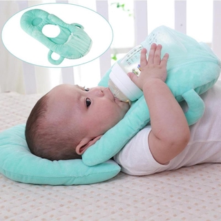 almohada de alimentación para bebé, soporte de biberón, multifuncional, cojín de lactancia
