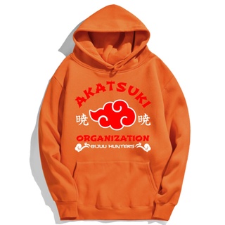 Akatsuki Organización Patrón Hombre Sudadera Calle Anime Ropa Naruto Pullovers Retro Caliente Con Capucha Para