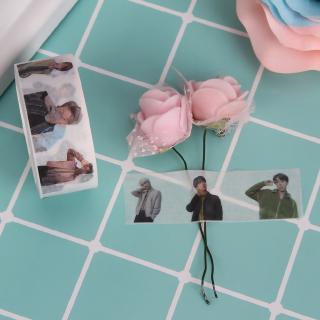 BTS Washi Cinta De Papel DIY Scrapbook Pegatinas Suga Jimin V RM Magic (2)