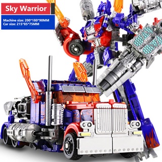 toyking Transformers 5 modelo Robot cielo guerrero/Wasp guerrero coche Robot juguete Optimus Prime/Bumblebee