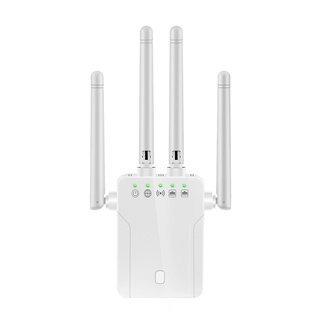 repetidor inalámbrico wifi router 300m amplificador de señal extensor 4 antena router amplificador de señal adecuado para oficina en casa plátano (6)