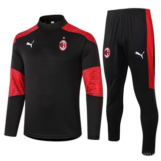 20/21 Ac Milan kit De fútbol negro De Alta calidad