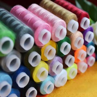 poliéster coser hilos de acolchado carretes varios colores máquina de coser hilo