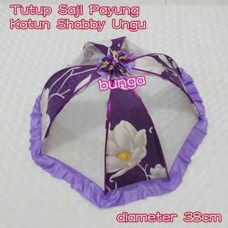 Sarong Cover Saji mesa de comedor Shabby púrpura flor