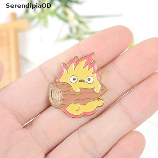 SerendipiaOD Enamel Pin Japanese Anime Brooches Fire Elf Badge for Bag Lapel Hot