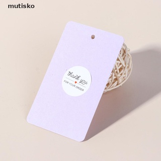 Mutisko "THANK YOU FOR YOUR ORDER " Stickers seal labels 500pcs stickers scrapbooking MX