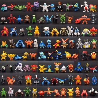 24 muñecas Pokemon / juguetes de cápsulas al azar, juguetes para niños, juguetes de personajes de anime