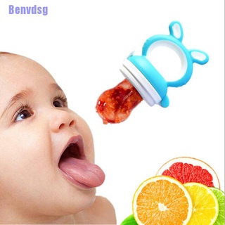 Benvdsg> chupón de silicona mordedor alimentador de frutas alimentador de alimentos alimentador alimentador chupete pezón (5)