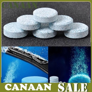 canaan 10Pcs Auto Car Windshield Glass Wash Cleaning Concentrated Effervescent Tablets (1)