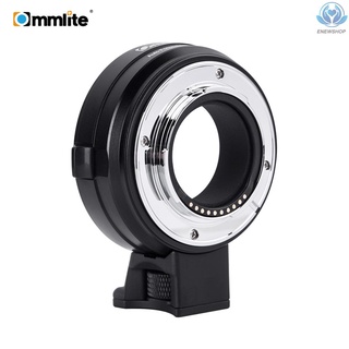 [enew] Commlite CM-EF-FX Electronic Camera Lens Mount Adapter Ring Support IS Image Stabilization EXIF Signal Transmission AF Auto Focus for Canon EF/EF-S Lens to Fujifilm FX Mirrorless Camera X-T100 X-T20 X-T3 X-H1 X-A5 X-T2 X-PRO2 X-T10 X-T1 X-E2 X-M1 X