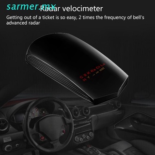 sar1 coche ra dar detector inglés ruso auto vehículo 360 grados v3 velocidad alerta de voz alarma advertencia pantalla led