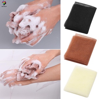 Mioshop - esponja de limpieza para baño, paño de baño, esponja de limpieza, esponja de limpieza, esponja de limpieza de espalda, esponja para lavado de manchas, limpieza corporal, toalla Multicolor