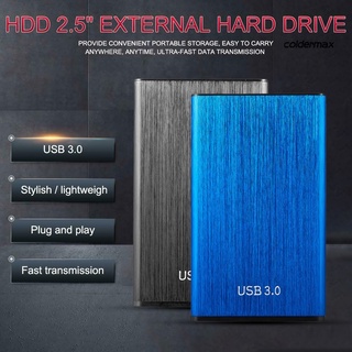 [frío] Mini portátil 500GB 1TB 2TB HDD 2.5 pulgadas USB 3.0 unidad de disco duro móvil externo