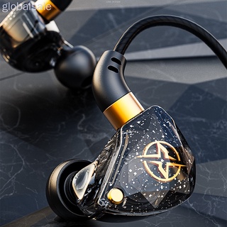 Audífonos deportivos in-ear con cable De 3.5 mm control bajo Pesado/negro (5)