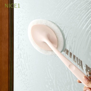 nice1 wc accesorio cepillo de limpieza de inodoro limpiador de piso esponja reemplazable mango largo herramientas de lavado de plástico hogar cuarto de baño suministro higiénico