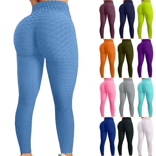 Pantalones deportivos de Cintura Alta delgada para mujer/Moda para Yoga/Fitness/leggins
