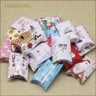 HAIRPINS Suministros para fiestas Cajas de regalo de Navidad Festival Papel de regalo Bolsa de dulces Amor Alce Bricolaje|de dulces Caja de papel Paquete de chocolate Caja de galletas