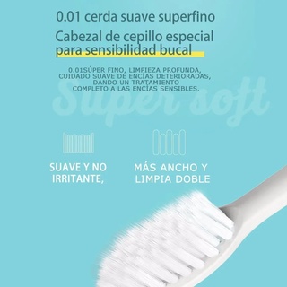 Cepillo Dental Eléctrico Recargable Multimodal 2 Cabezales IBO2 (6)