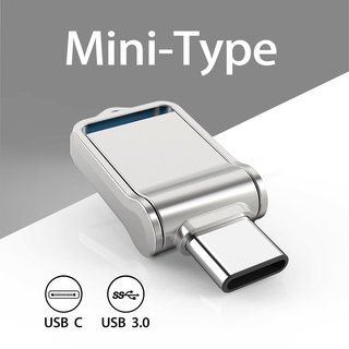 TOPESEL Mini 32GB 64GB 128GB Tipo C Ultra Dual USB 3.0 Flash Drive Memory Stick Unidad de pulgar U Disco