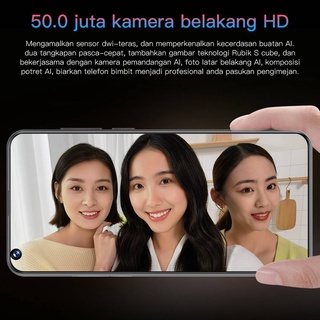 P50 Pro + 7.3 Pulgadas Pantalla Completa Smartphone12GB RAM + 512GB ROM Dual Sim Standby Reconocimiento Facial Teléfono Móvil (5)