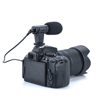 en la cámara mini micrófono de grabación compacto de vídeo micrófono para dslr vlogger