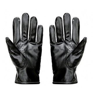 Roomcor 1 Par guantes De cuero Sintético a prueba De agua antideslizantes/guantes Para Motociclista/Motocicleta/invierno (7)