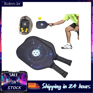 Kokvv Portable Pickleball Paddle Racket Ball Training Sport For Indoor & Outdoor