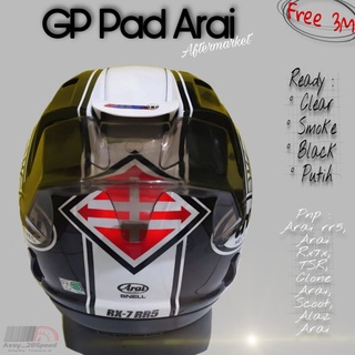 Spoiler casco GP Pad Arai 3D PNP casco Arai Original Aftermarket