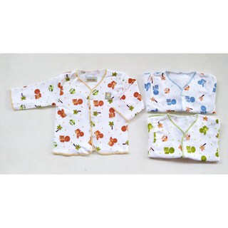 3 piezas Shankusen marca bebé manga larga camisa - manga larga ropa de bebé edad 0-6 meses