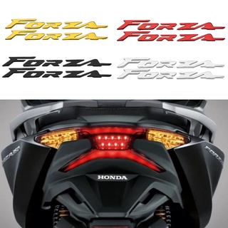 1 Par Honda Forza 250 300 Motocicleta 3d logo De Marca Emblema De Emblema decoración De Motocicleta calcomanía De Tanque De Motocicleta accesorios