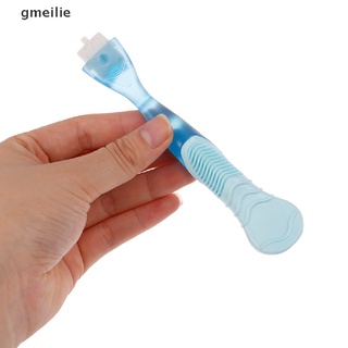 gmeilie azul afeitadora mango de afeitar para las mujeres removedor de pelo afilador trimmer mx