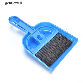 [gentlewell] juego de escoba pequeño tipo batidor de polvo sartén y cepillo para la herramienta de limpieza al aire libre [gentlewell]