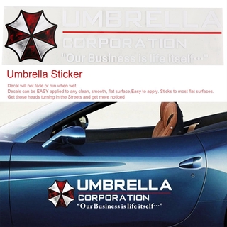 CL Car Stickers Resident Evil Umbrella Corporation Creative Sticker Waterproof (1)
