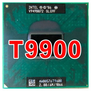 Intel Core2 Duo T9800 T9900 notebook CPU versión original GM/PM45