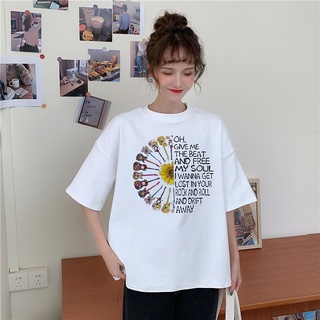 Latopee camiseta de manga corta con cuello redondo y letras para mujer