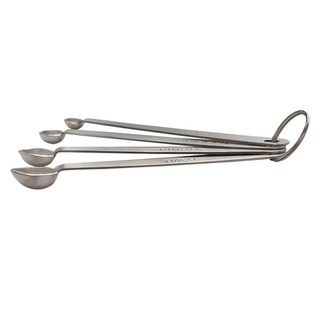YinYuan Home: 4 cucharas de acero inoxidable para condimentos con cuchara de cuchara piezas de G5E1