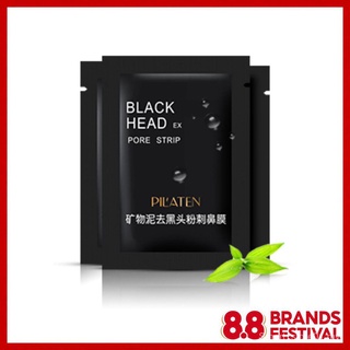 [Artículo caliente] Pilaten Black Head Ex Pore Strip removedor de puntos negros envío rápido Buang Blackhead Berkesan