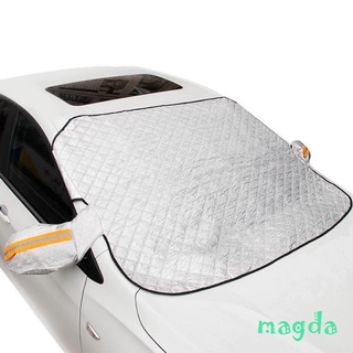 ☽AW❈Car Windshield Snow Cover, Sun Screen, Front Durable Frost Snow Ice Prevent