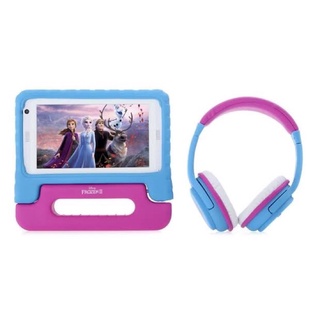 Tablet Frozen 7” Disney + audífonos temática