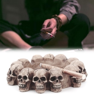 good creative skull cenicero - bandeja para cigarrillos, resina, accesorios para fumar