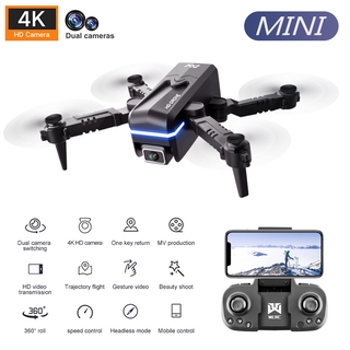 Mini folding drone HD 4k aerial photography fixed height dual camera quadcopter cross-border remote control aircraft
