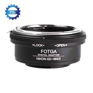 anillo adaptador fotga para lente nikon g a micro-4/3 panasonic g1/g2/gh2 olympus e-p2/e-pl1 anillo adaptador de lente