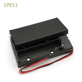 EPES1 DIY cajas de almacenamiento de batería negro 2 ranuras caja de batería ABS 2X caja de almacenamiento de batería de alta calidad Power Bank casos titular de la batería/Multicolor