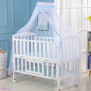 Baby Mosquito Net Foldable Lightweight Royal Court Mosquito Cover With Lace For Baby Cot (1)